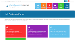 Desktop Screenshot of portal.cape-connect.com